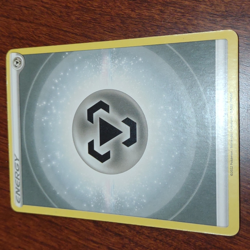 Metal Energy Pokemon Card 2022